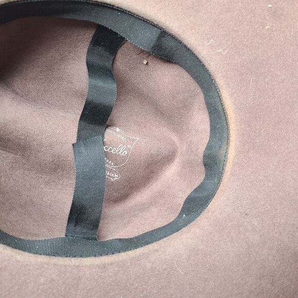 Adolfo ll 100% Wool‎ Tan Vintage Hat main image 5